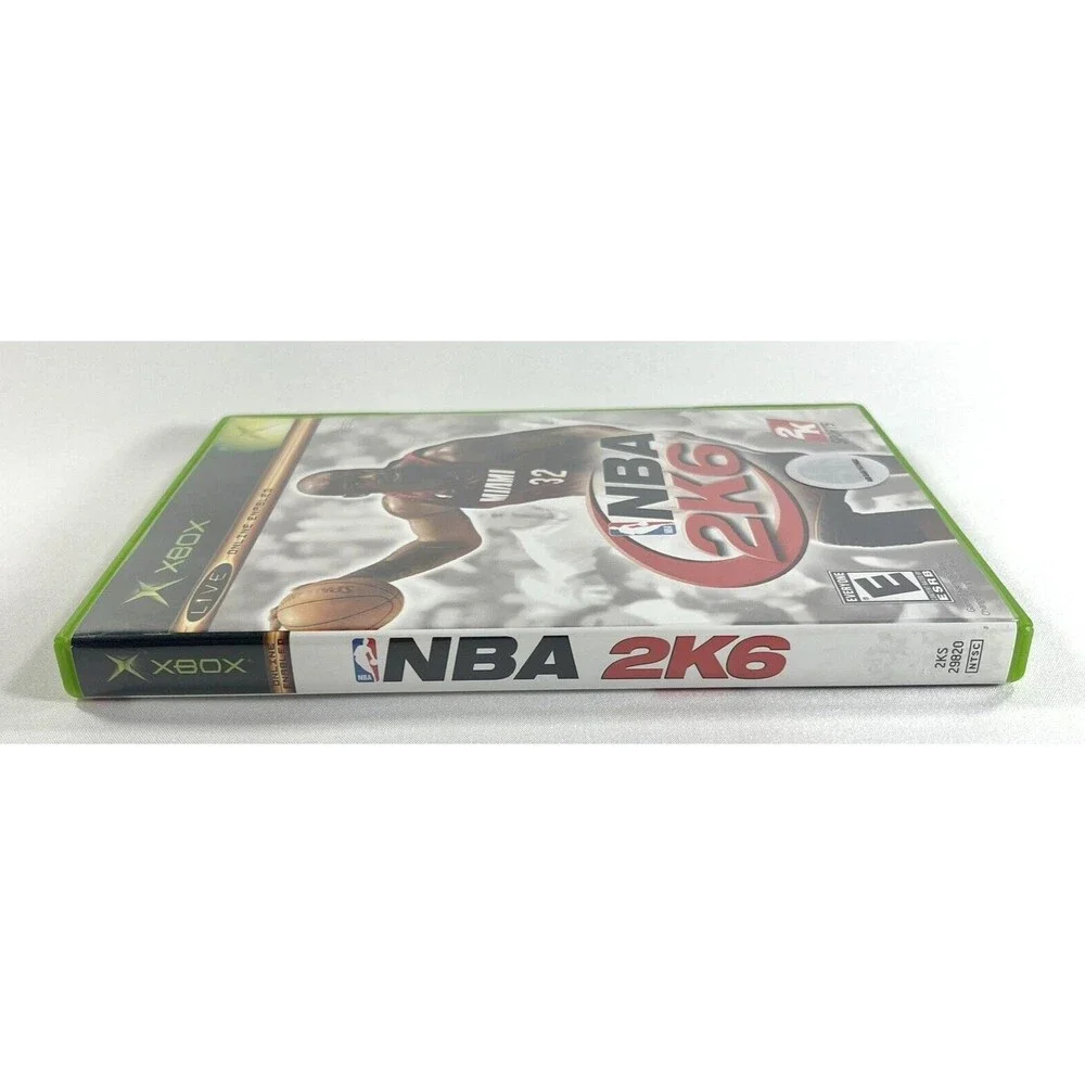 NBA 2K6 Microsoft Xbox 2005 2K Sports Complete with Manual Tested